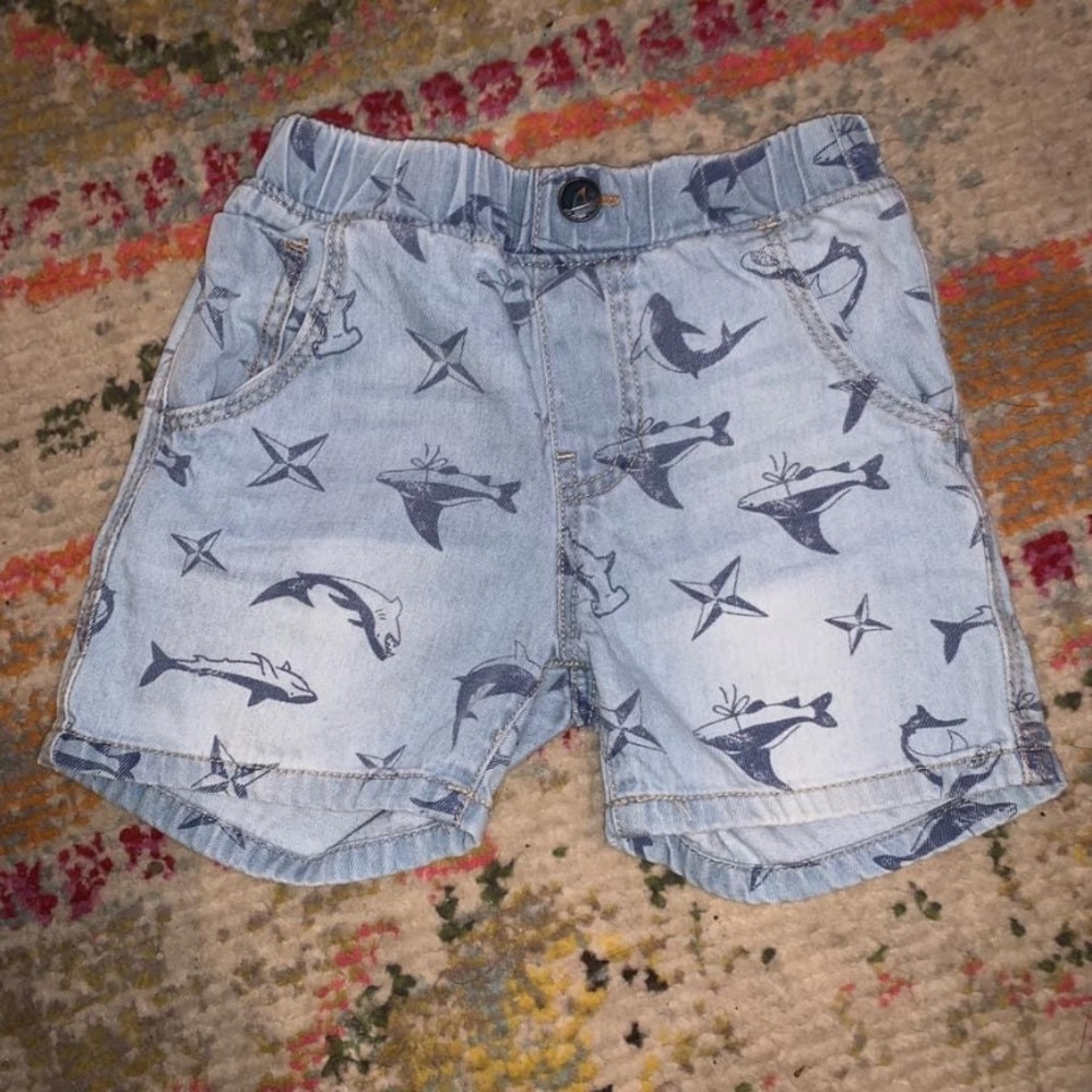 Boys Zara Shark Shorts